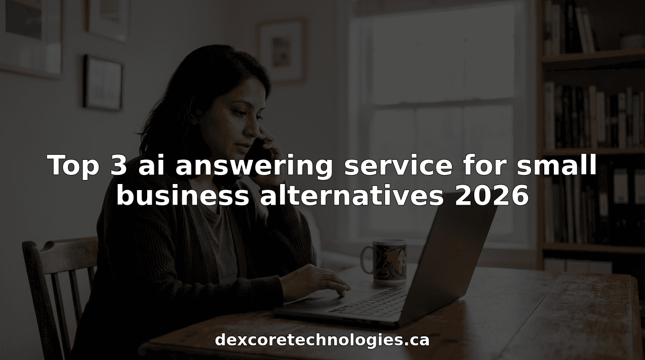 Top 3 ai answering service for small business alternatives 2026
