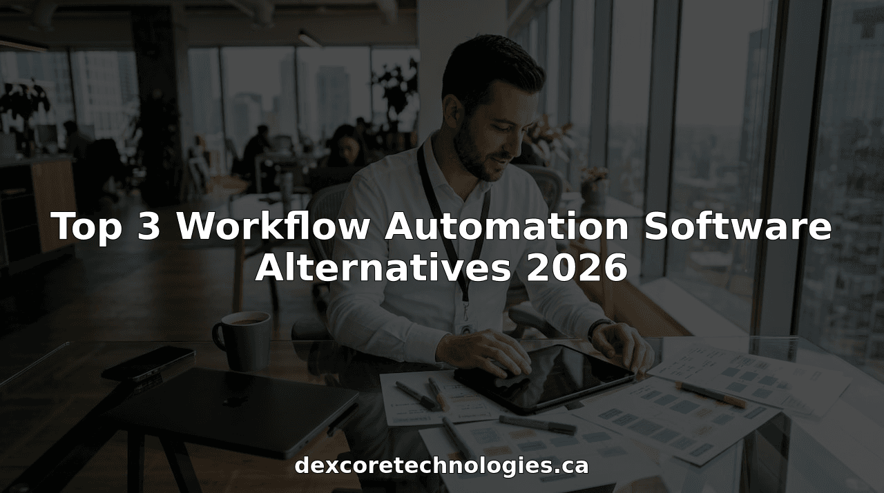 Top 3 Workflow Automation Software Alternatives 2026