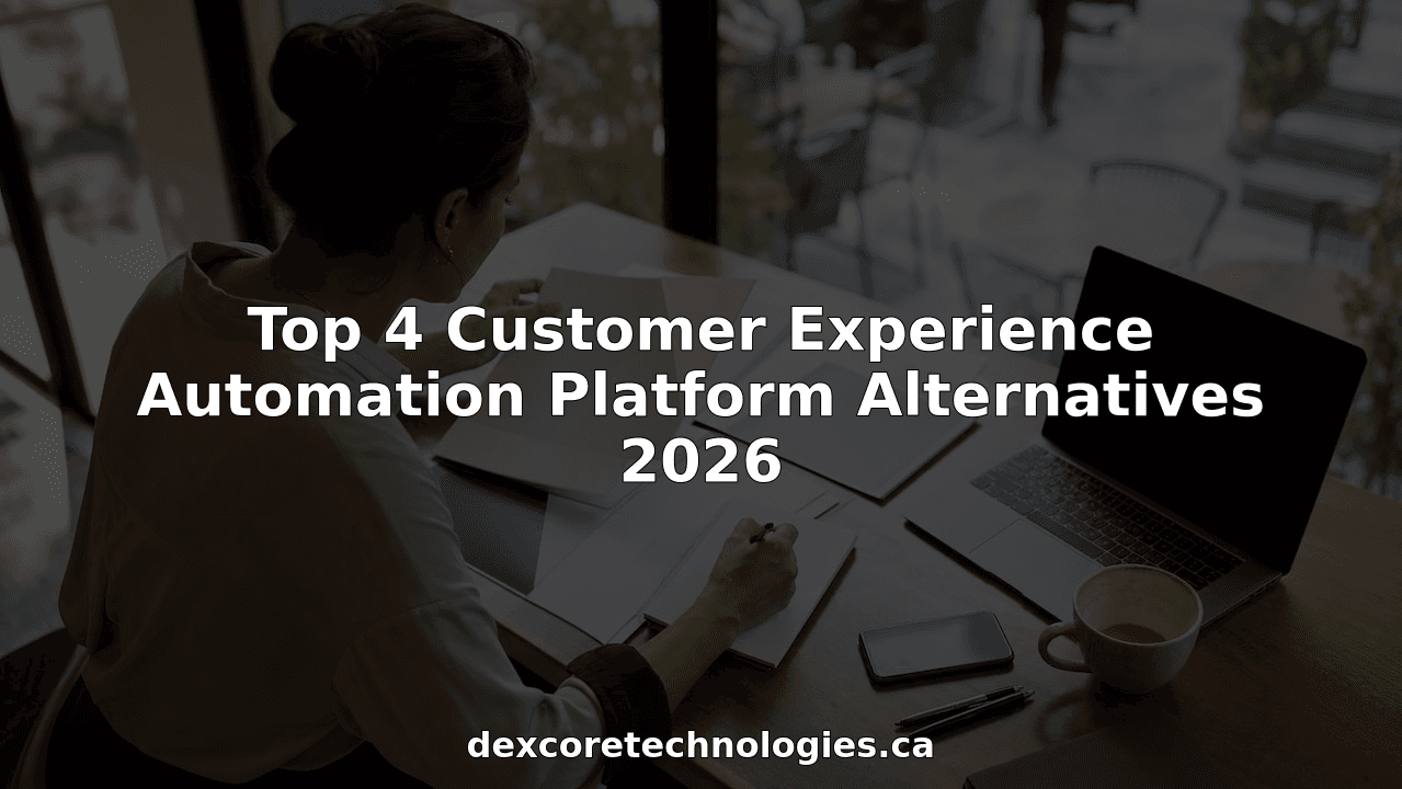 Top 4 Customer Experience Automation Platform Alternatives 2026