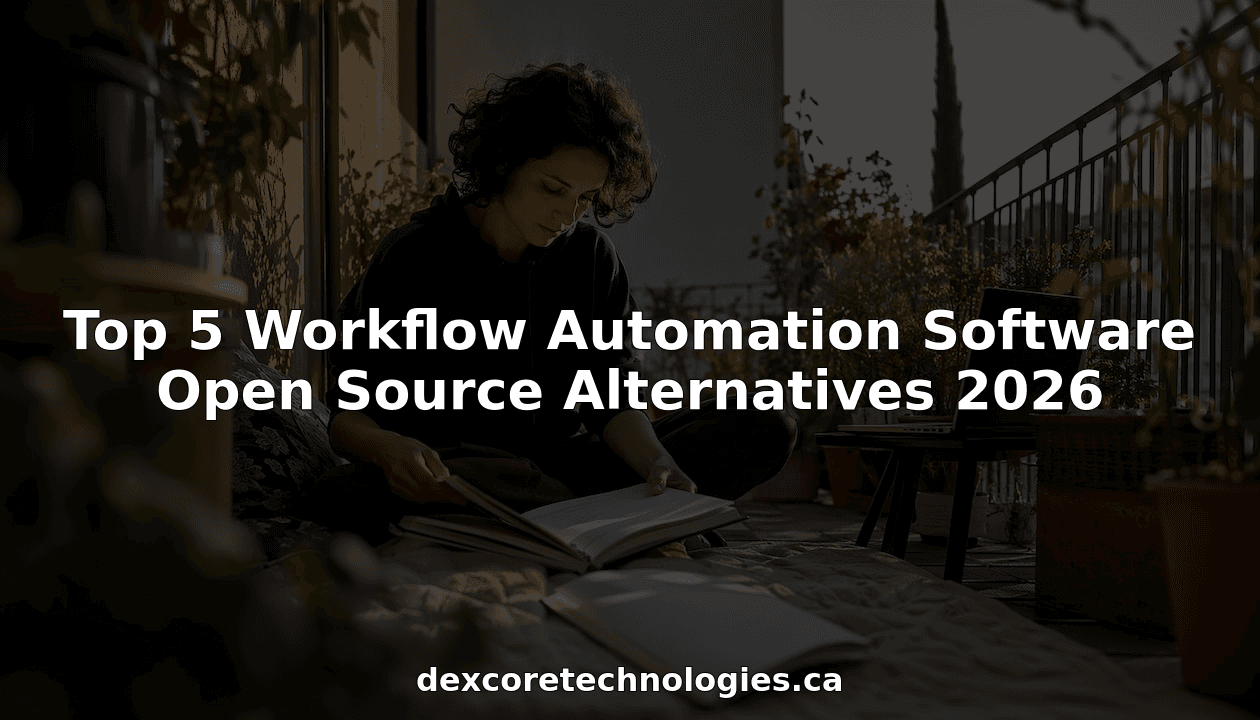 Top 5 Workflow Automation Software Open Source Alternatives 2026
